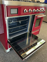 Ilve UMD10FDNS3-BUG Dual Fuel Range (Open Box / Scratch & Dent)