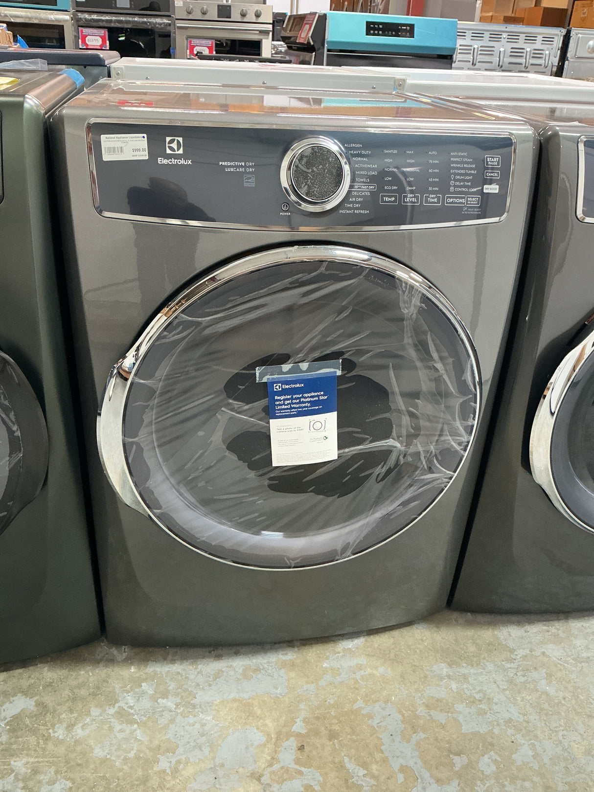 Electrolux ELFG7637AT Gas Dryer (Open Box / Scratch & Dent)