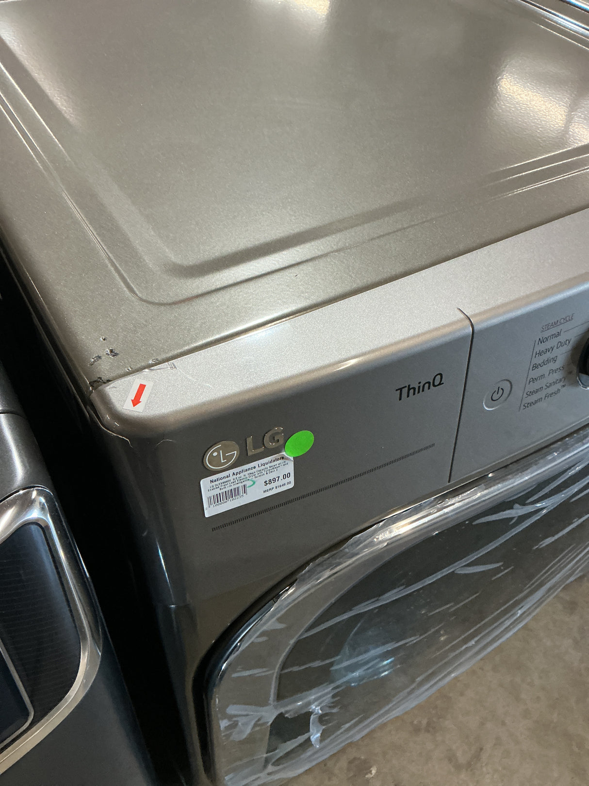 LG DLEX8980V Electric Dryer (Open Box / Scratch & Dent)