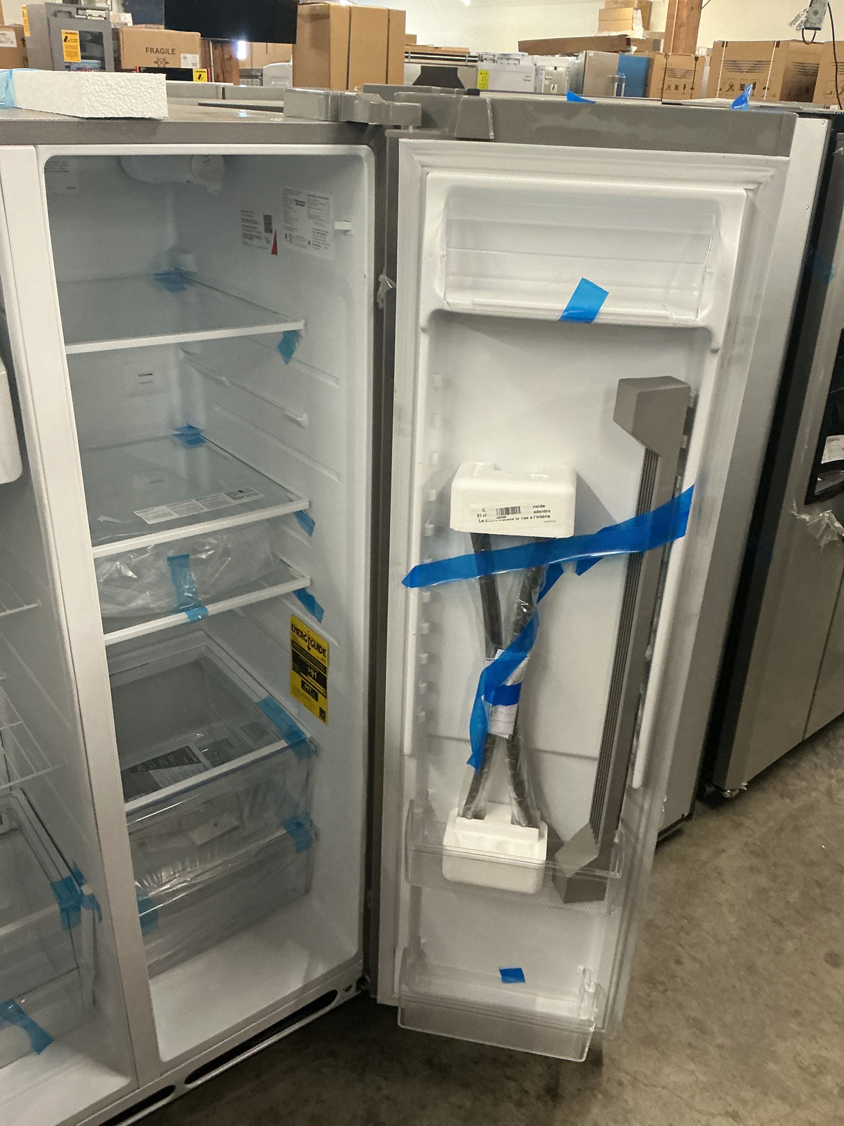 Frigidaire FRSS2623AS Side-by-Side Refrigerator (Open Box / Scratch & Dent)