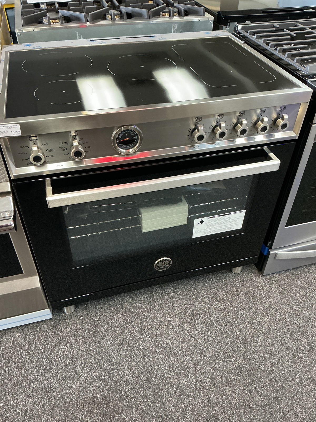 Bertazzoni PROF365INSNET Induction Range (Open Box / Scratch & Dent)