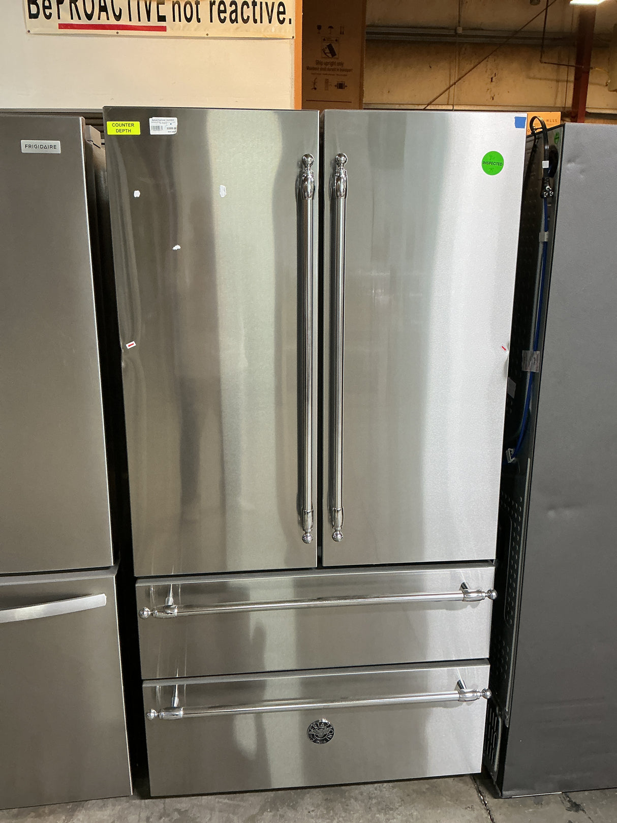 Bertazzoni REF36X/17 French Door Refrigerator (Open Box / Scratch & Dent)
