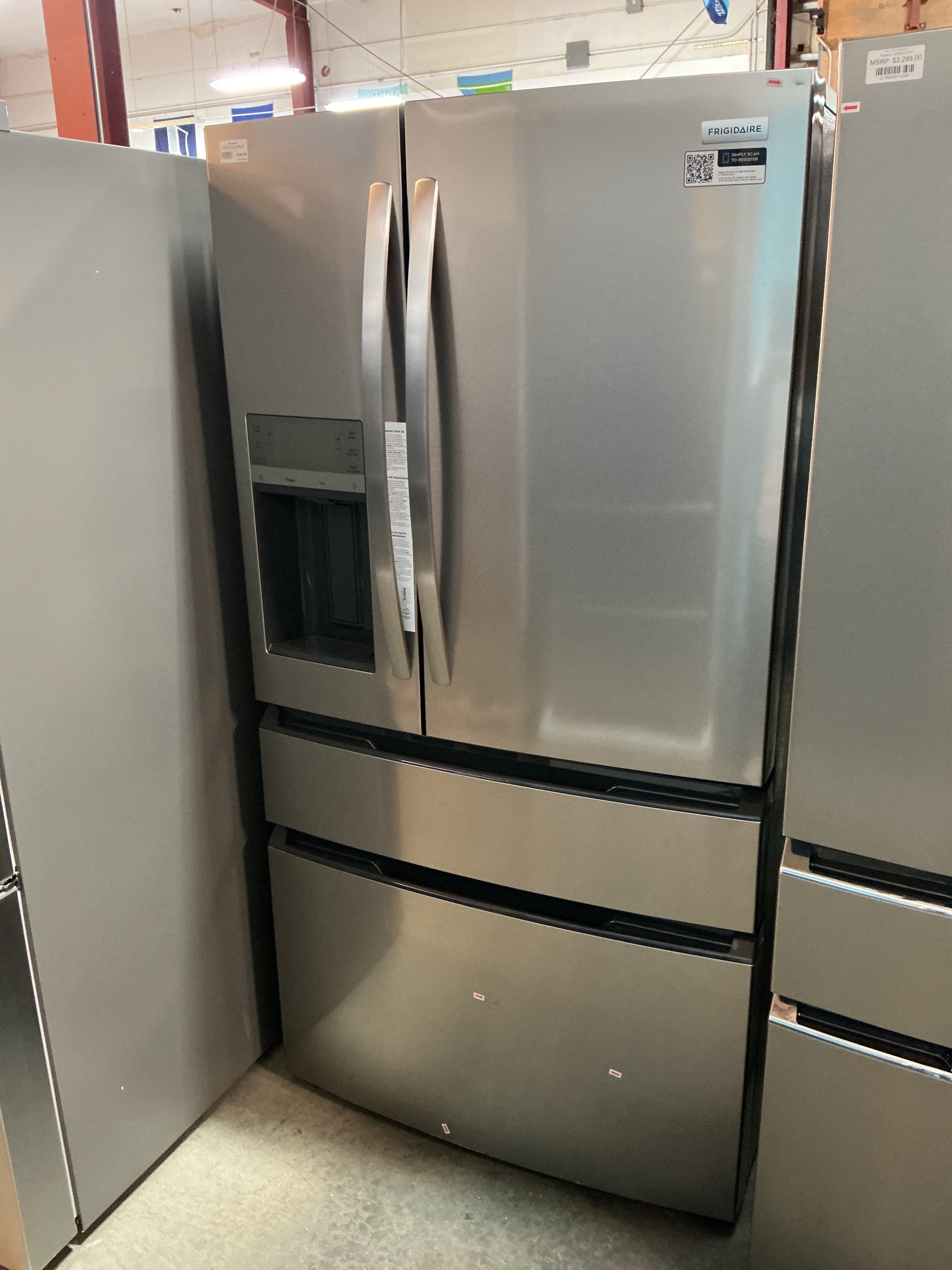 Frigidaire FRMS274TAV - 26 Cu. Ft. Standard-Depth 4-Door French