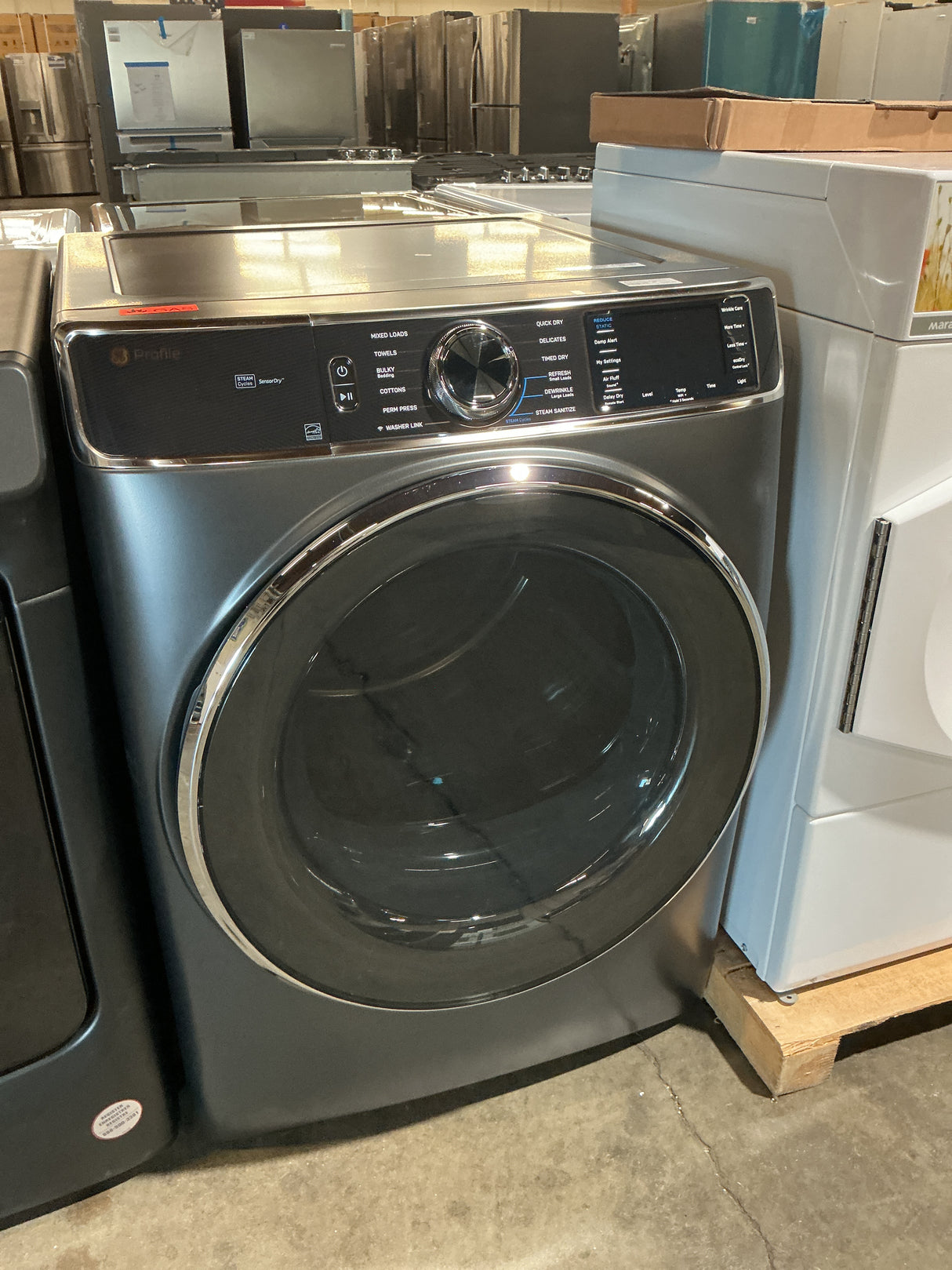 GE Profile PFD95GSPWDS Gas Dryer