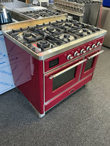 Ilve UMD10FDNS3-BUG Dual Fuel Range (Open Box / Scratch & Dent)