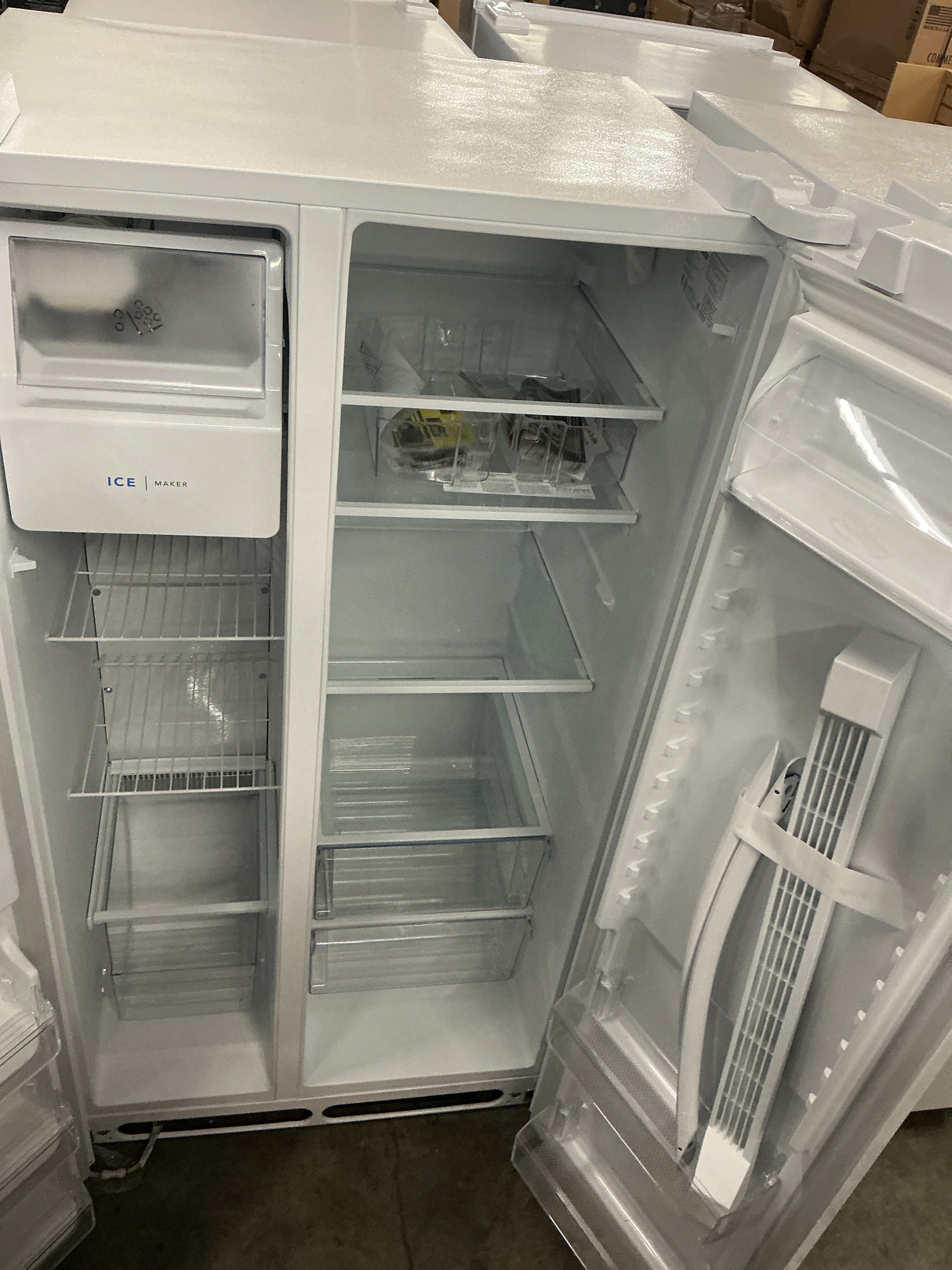 Frigidaire FRSS2623AW Side-by-Side Refrigerator (Open Box / Scratch & Dent)