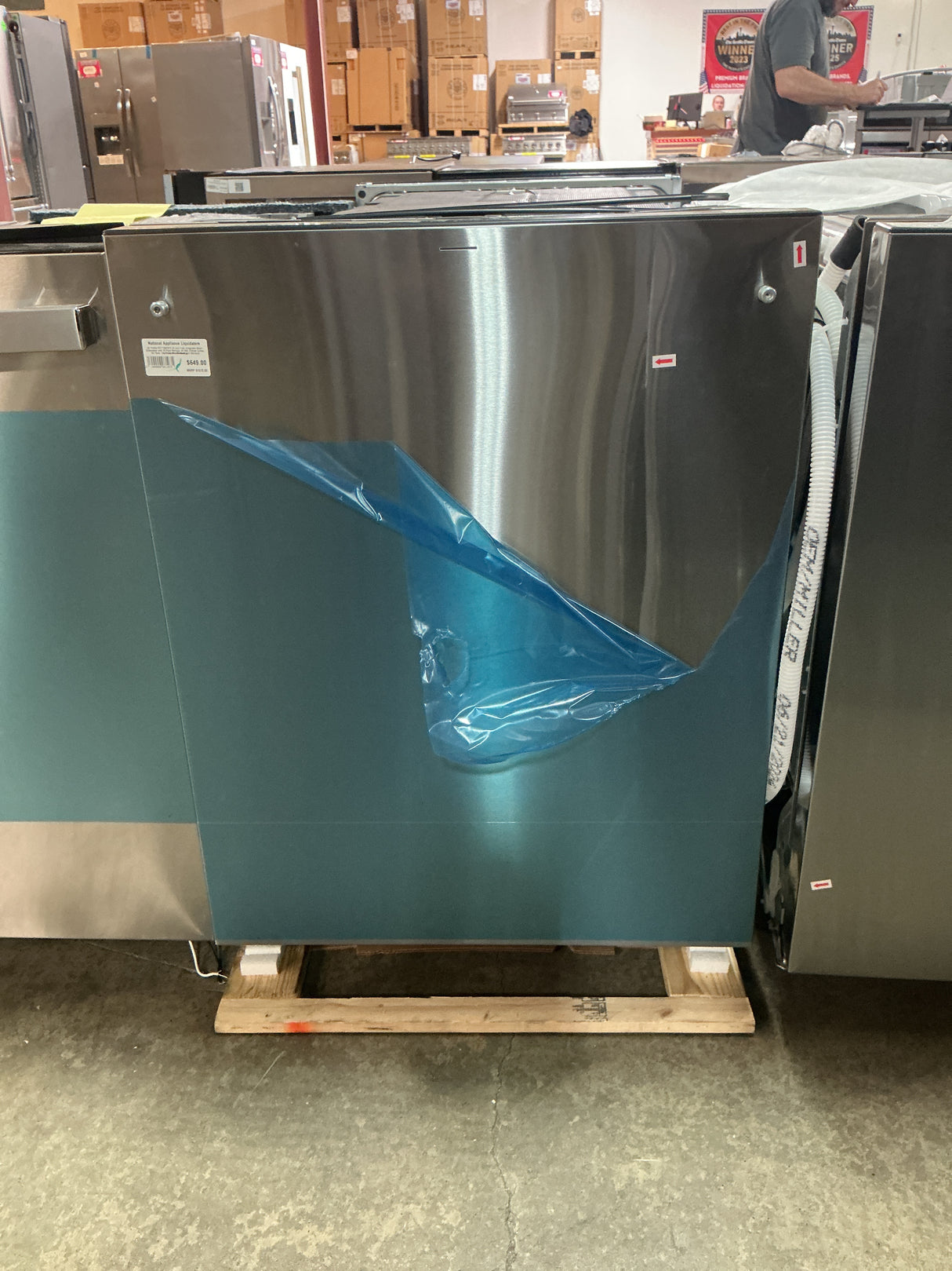 GE Profile PDT715SYVFS Top Control Built-In Dishwasher (Open Box / Scratch & Dent)