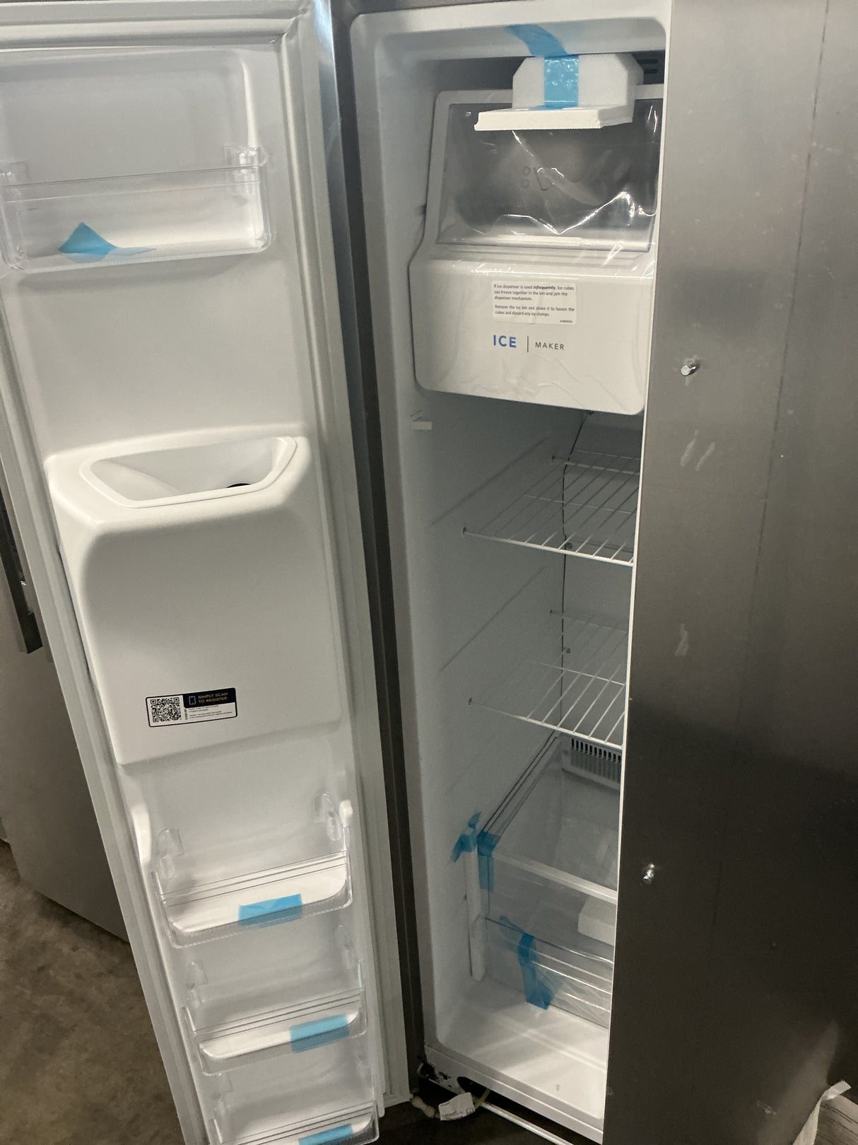 Frigidaire FRSS2623AS Side-by-Side Refrigerator (Open Box / Scratch & Dent)