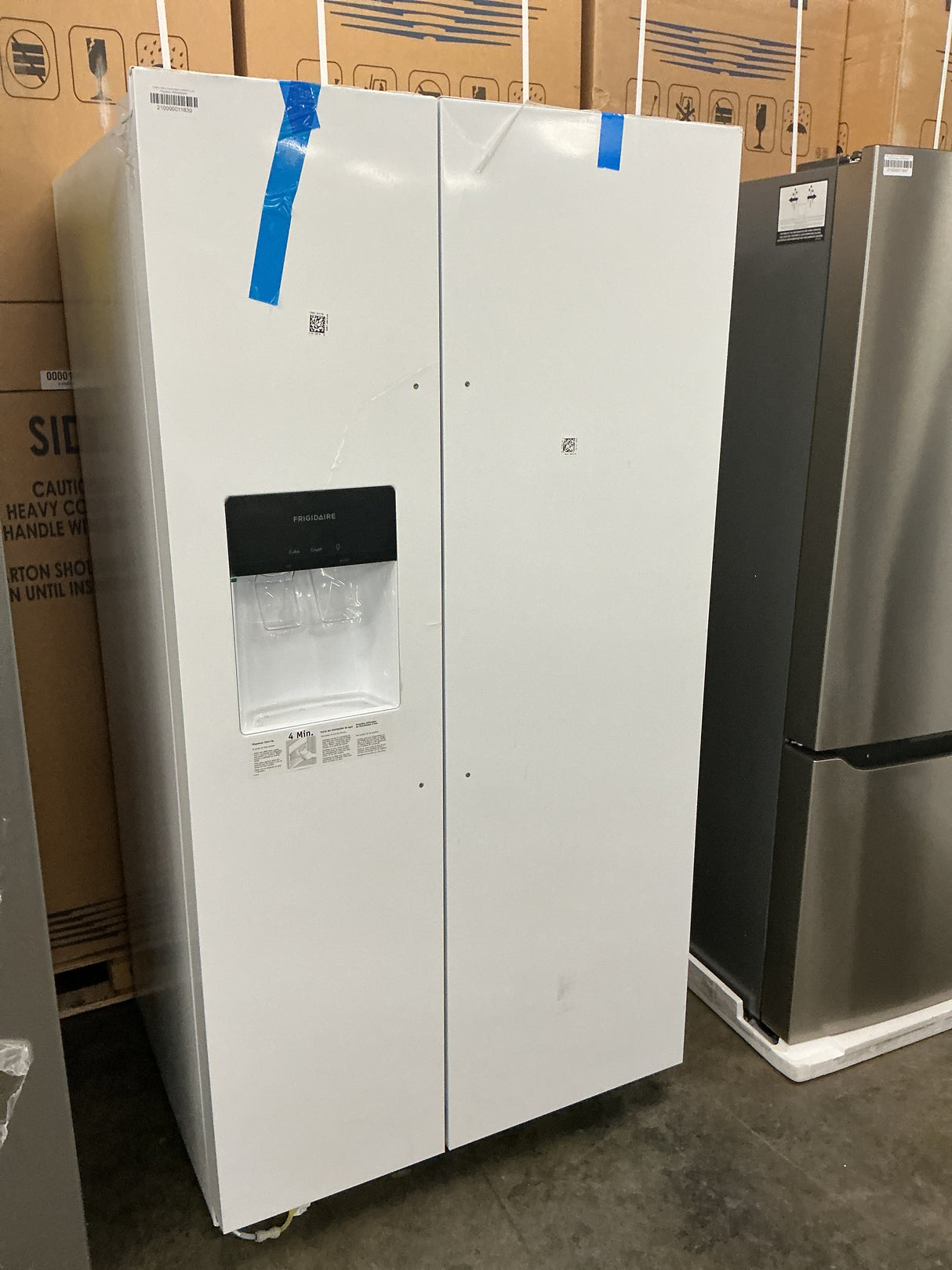 Frigidaire FRSS2623AW Side-by-Side Refrigerator (Open Box / Scratch & Dent)