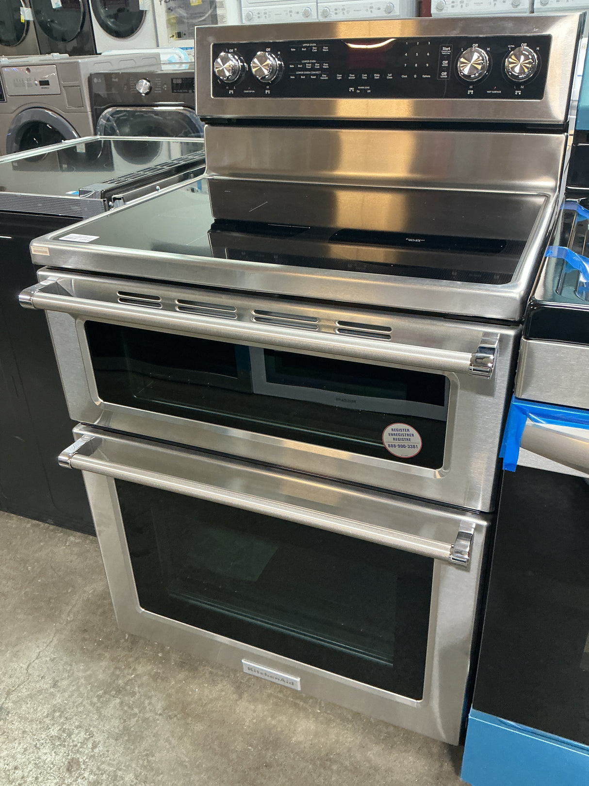 KitchenAid KFED500ESS Electric Range (Open Box / Scratch & Dent)