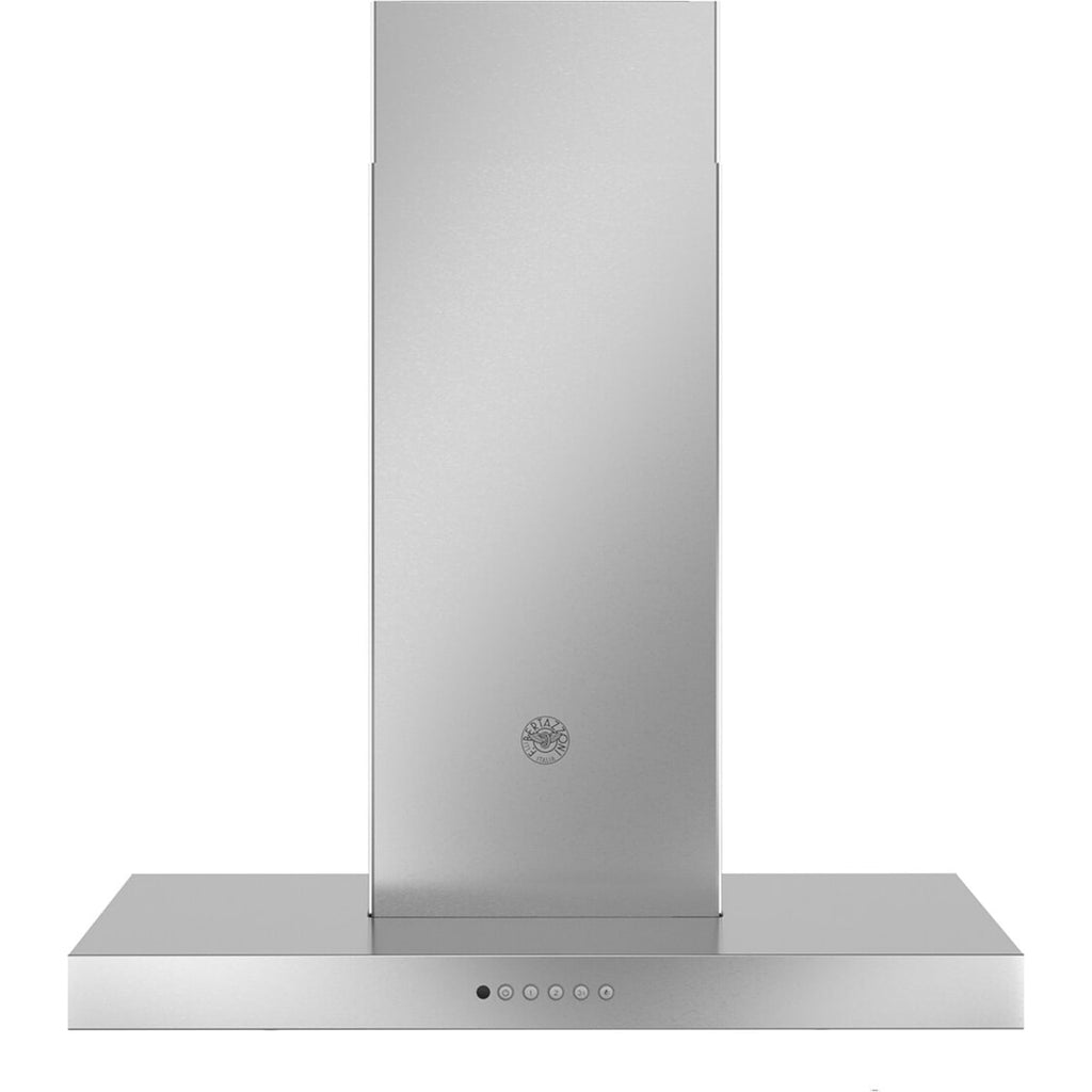 Bertazzoni range hood stainless steel design