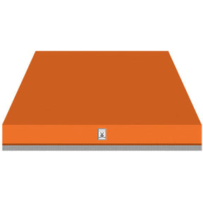 Hestan KVC36-OR - 36 Inch Wall Mount Chimney Style Hood - Citra Orange, luxury appliances sale, appliance overstock.