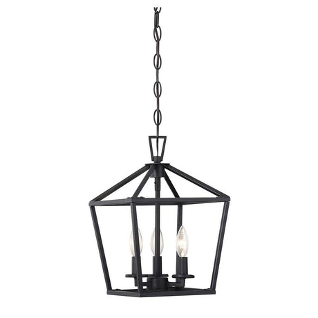 Savoy House 3-320-3-89 - Townsend 3-Light Foyer Light hanging fixture with elegant design.