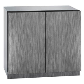 U-Line 3000 Series U3036RRINT00B 36 Inch Built-In Refrigerator with 6 Full-Extension Drawer Bins, 2 Glass Shelves, Dual Zone Temperature Control, LED Theater Lighting and Star K Certified: Solid Overl