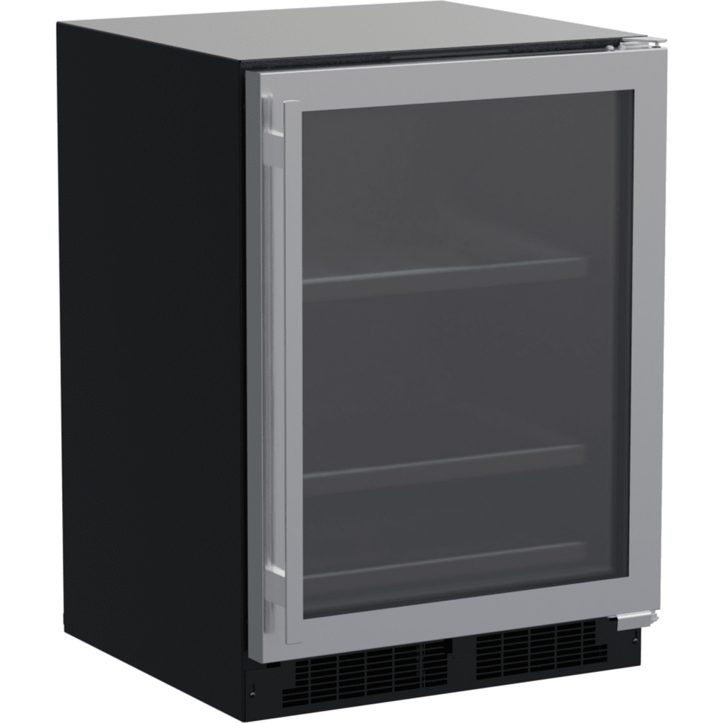 Marvel 24-inch built-in beverage center with glass door