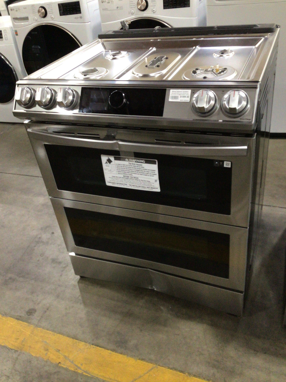 Samsung NX60T8751SS Gas Range (Open Box / Scratch & Dent)