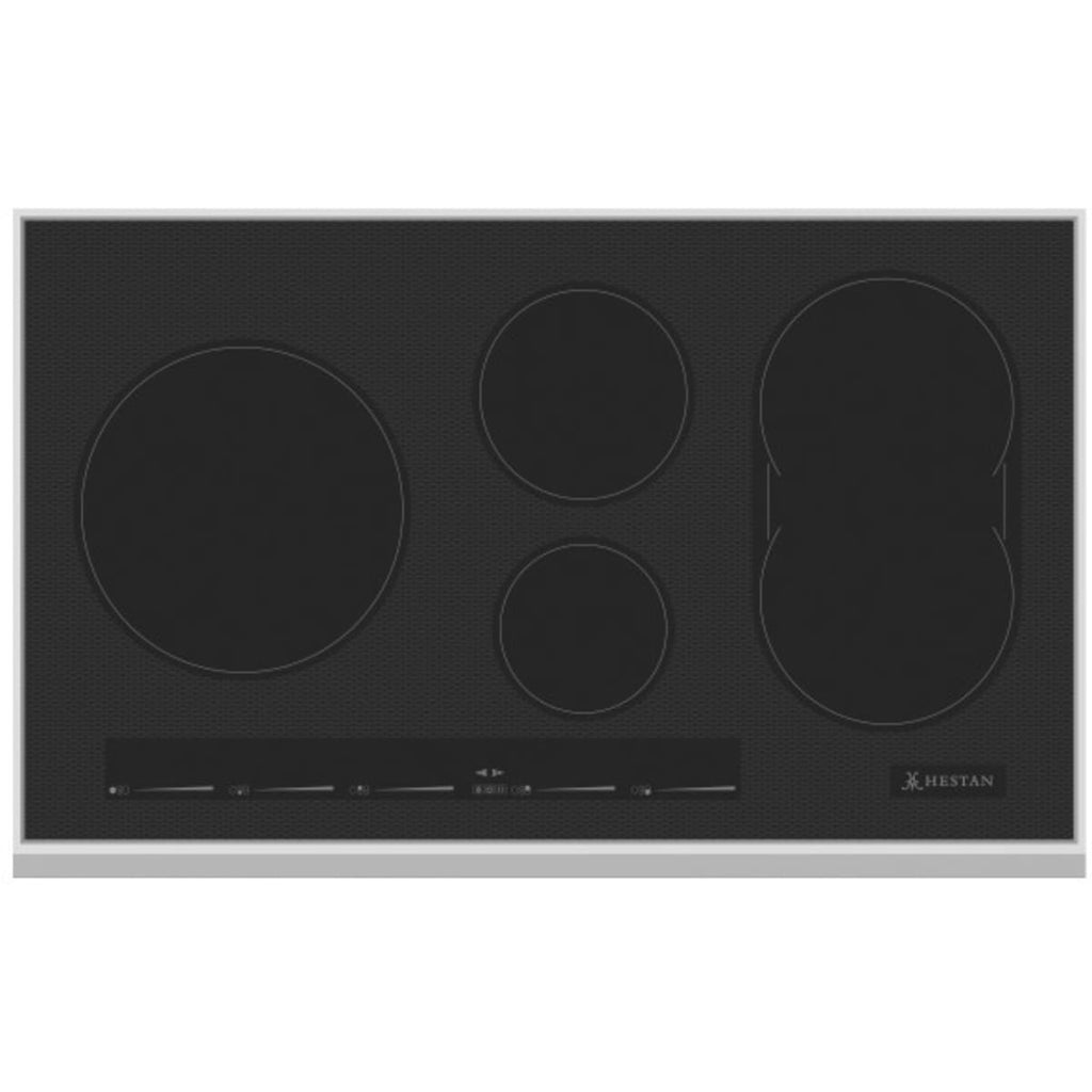 Hestan induction cooktop with touch controls