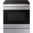Samsung BESPOKE NSI6DG9900SR 30 Inch Slide-In Induction Smart Range with 4 Elements, 6.3 cu. ft. Convection+ Oven, Sync Burner