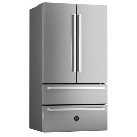 BERTAZZONI REF36X/17 36 Inch Wide 21 Cu. Ft. French Door Refrigerator for luxury appliances sale.