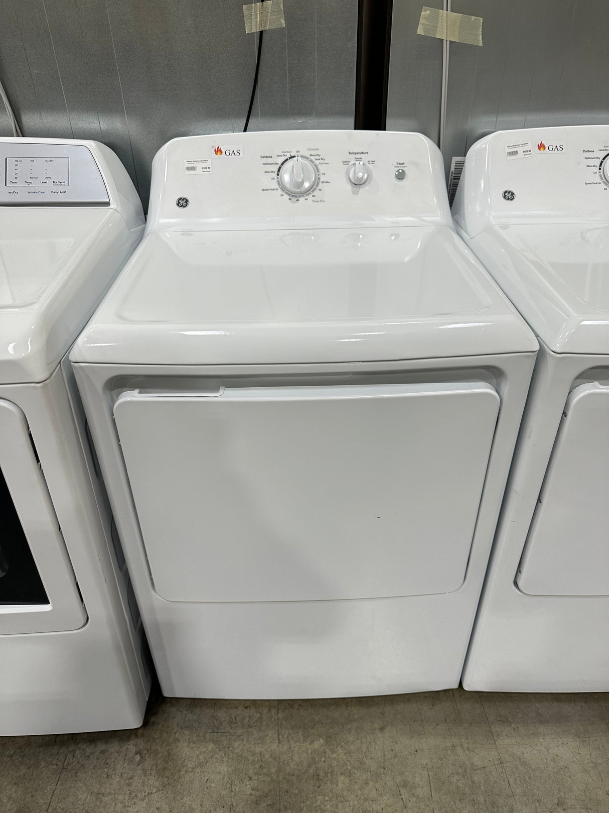 GE GTX22GASKWW Gas Dryer (Open Box / Scratch & Dent)