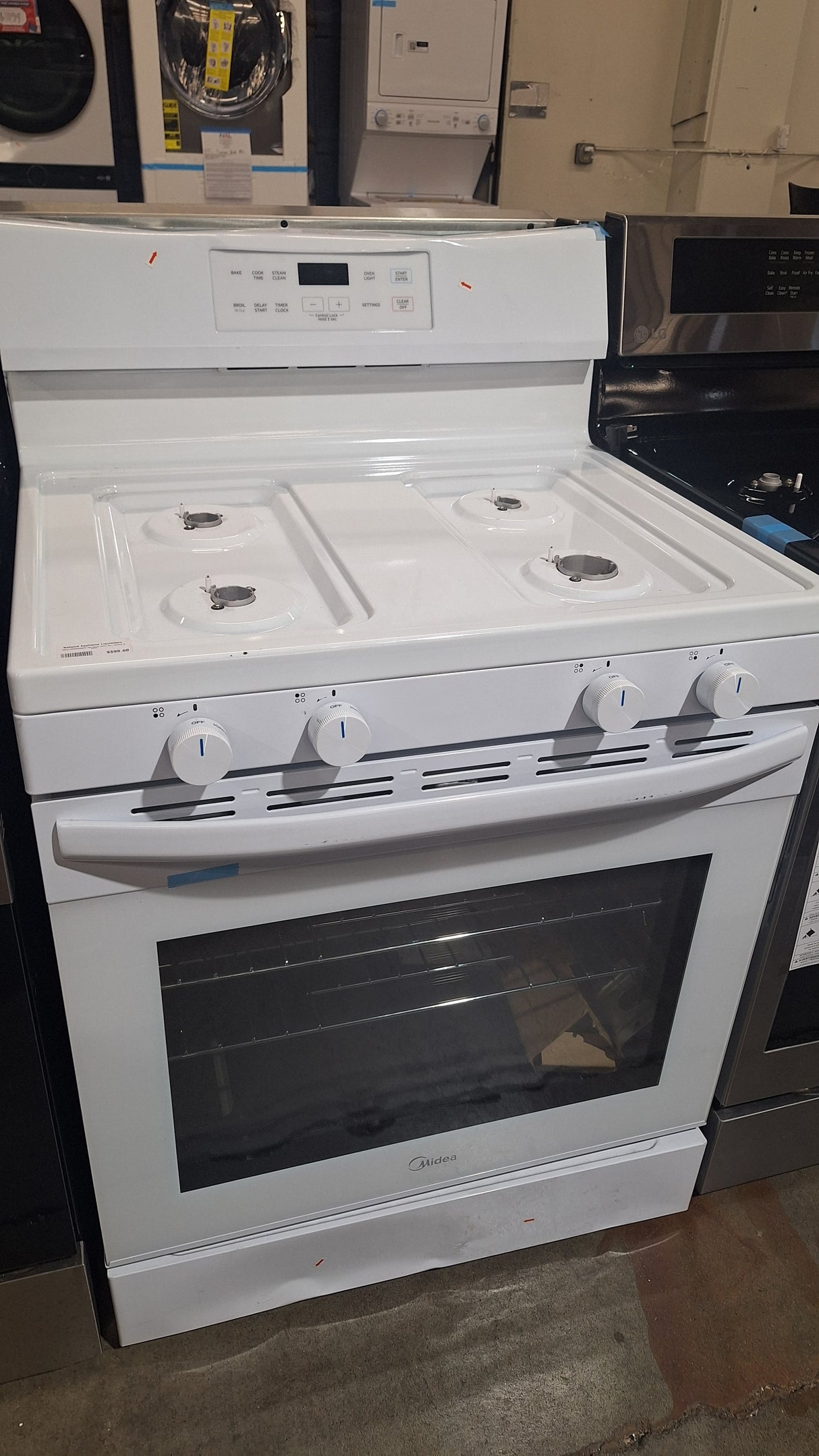 Midea MGR30S2AWW Gas Range (Open Box / Scratch & Dent)
