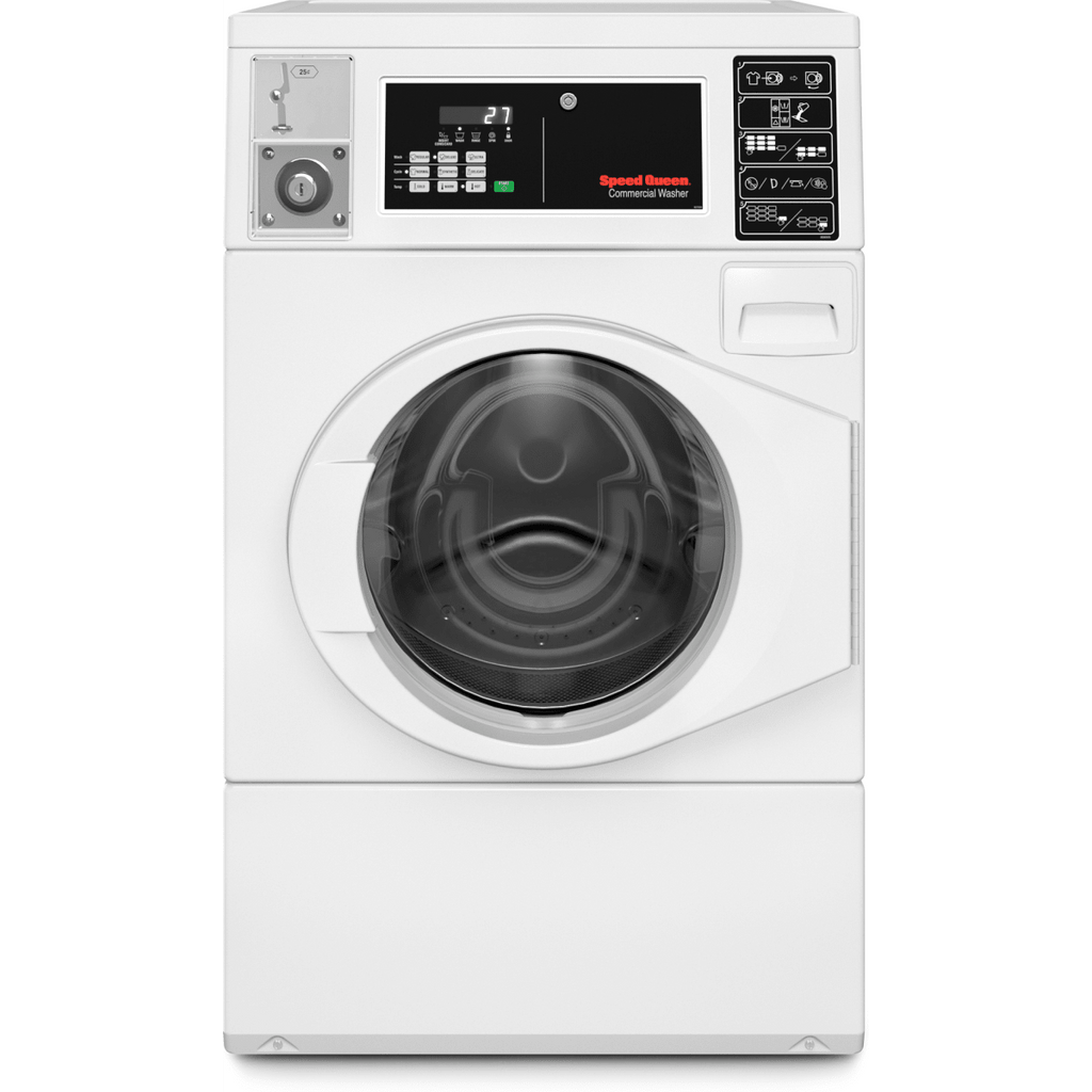 Speed Queen front load washer with mechanical controls