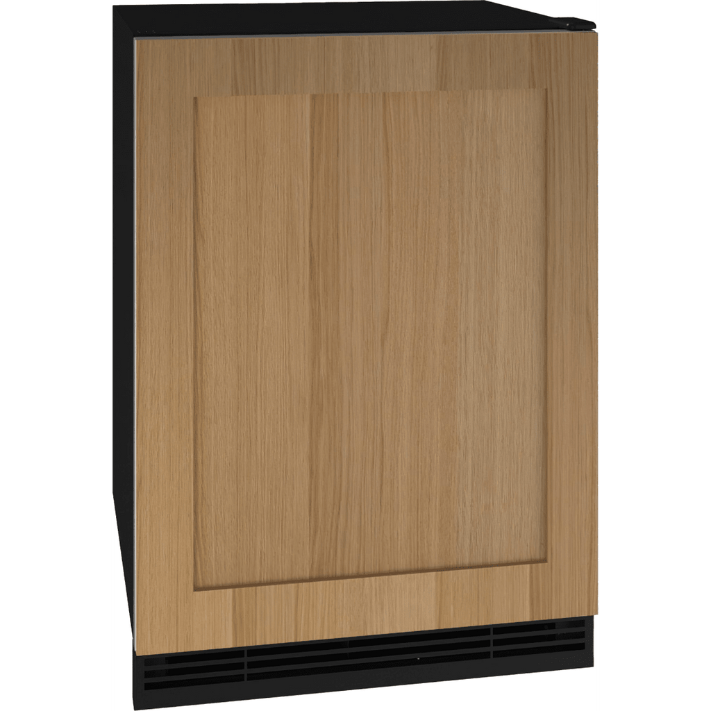 U-LINE UHRF124-1S01A 24 Inch Compact Refrigerator-Freezer with 5.7 Cu Ft. Capacity, 3-Removable Tempered Glass Shelves, Digital Touch Pad Control - Integrated Solid Panel Ready