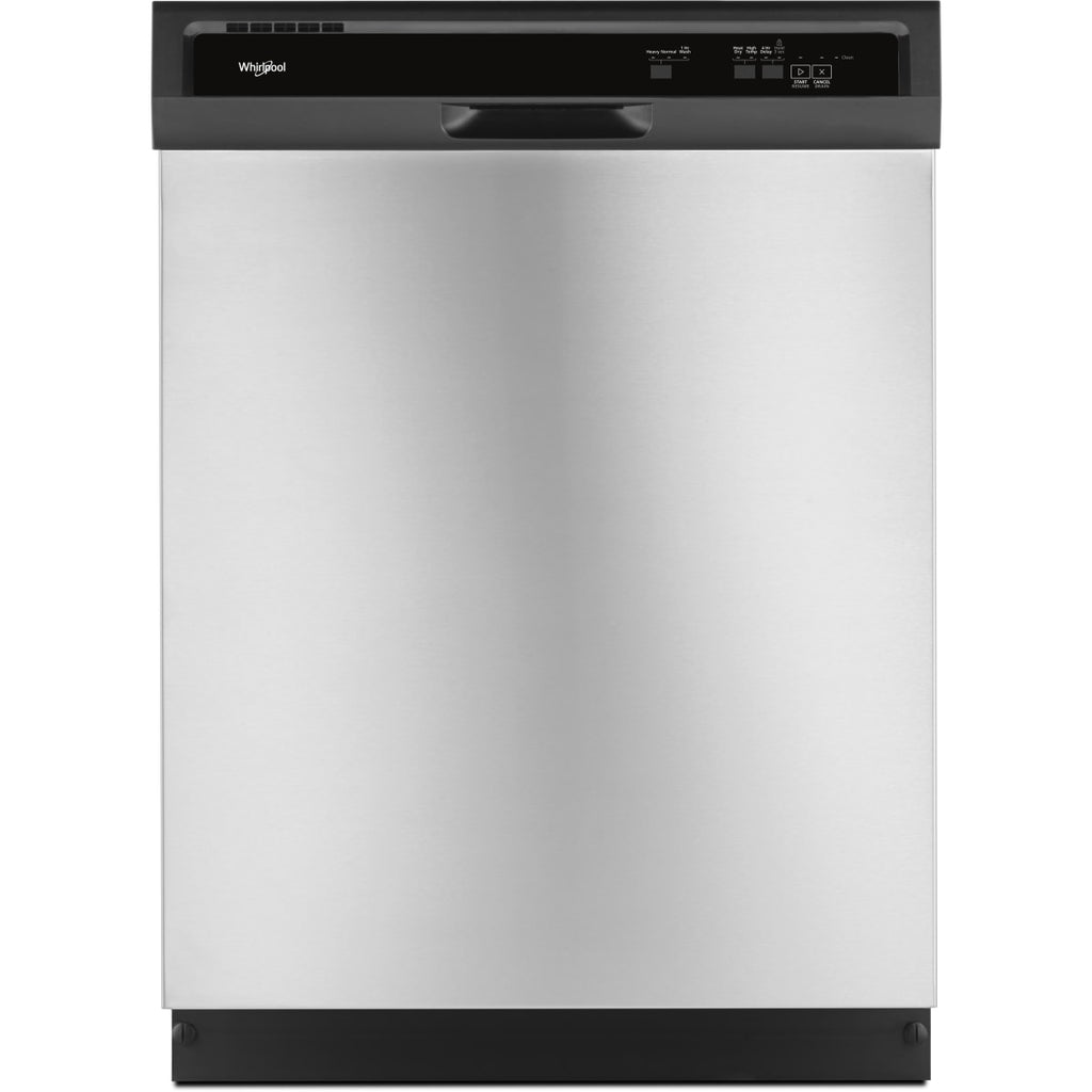 Whirlpool 24-inch stainless steel dishwasher