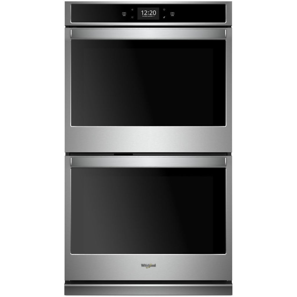 Whirlpool double electric wall oven with convection