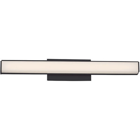 WAC Lighting WS-77618-30-BK - Brink LED 18 inch Black Bath Vanity & Wall Light in 3000K, dweLED