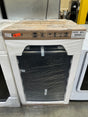 SAMSUNG DVG54R7600V 7.4 cu. ft. Gas Dryer with Steam Sanitize+ in Black Stainless Steel, packaged and ready for delivery.